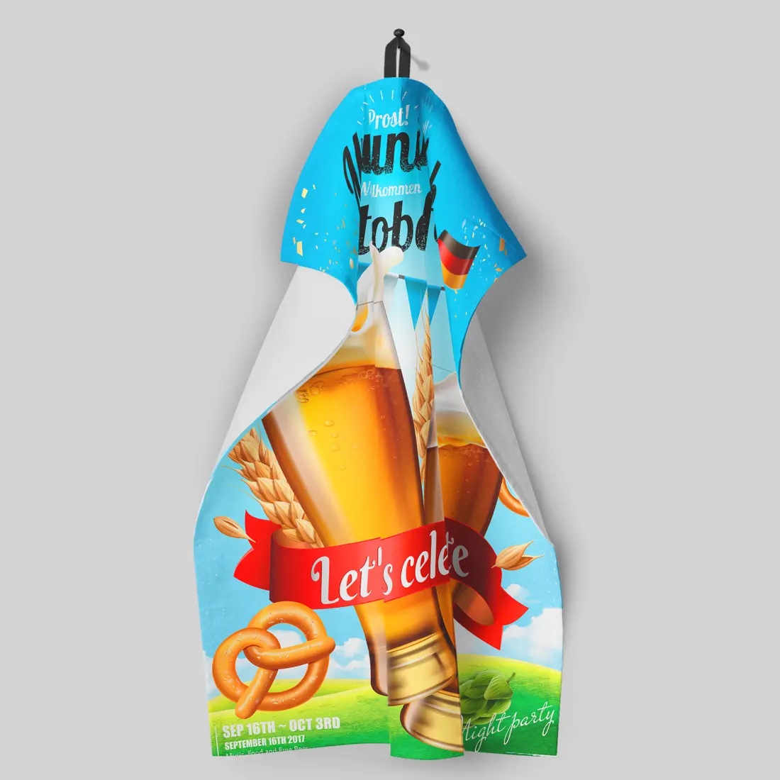 Kitchen Towels with Digital Printing 30x50cm - Image 4