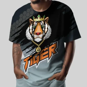 Men's T-shirt with an All Over Digital Printing