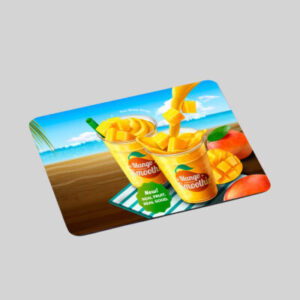 Mouse pad with digital printing