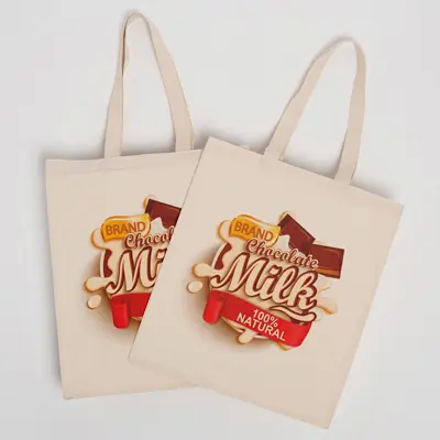 Natural Bags with Digital or Graphic Printing