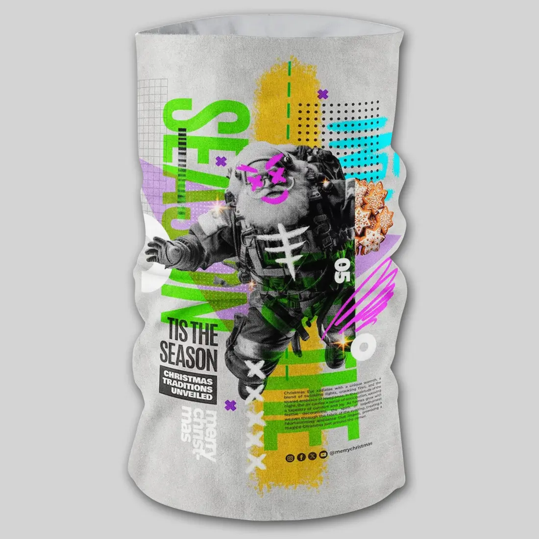 Buffs and Bandanas, Tuba type 25x50cm, with Digital Printing - Image 2